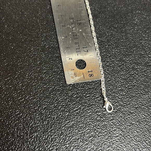 NWT Monet Blue Rhinestone Silver Tone Dainty - Picture 9 of 9